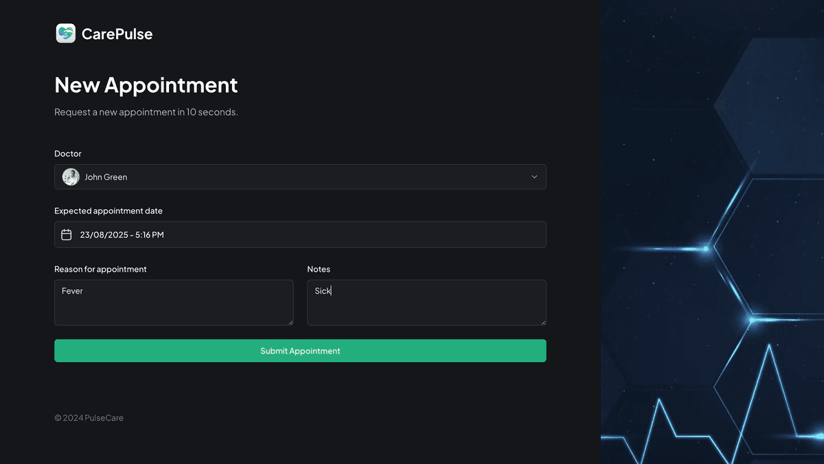 Carepulse: A Next-Generation Web App for Healthcare Management - Image 3